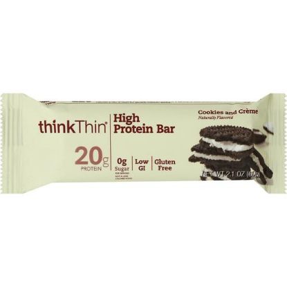 Picture of Thinkthin High Protein Bar Cookies And Creme 2.1 Oz