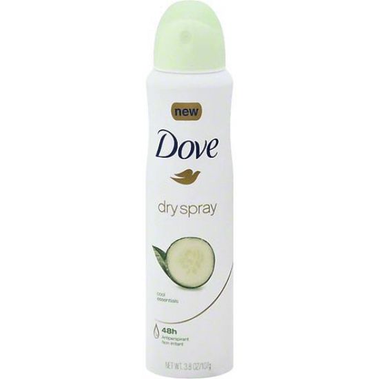 Picture of Dove Antiperspirant 48h Dry Spray Cool Essentials 3.8 Oz