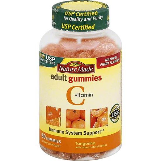Picture of Nature Made Vitamin C 250 Mg Tangerine Gummies 80 Ct
