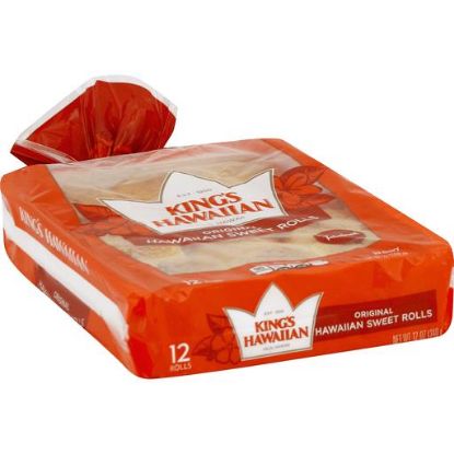 Picture of Kings Hawaiian Original Hawaiian Sweet Rolls 12 Oz
