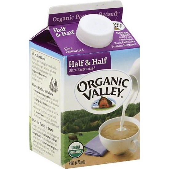Picture of Organic Valley Half & Half 16 Oz