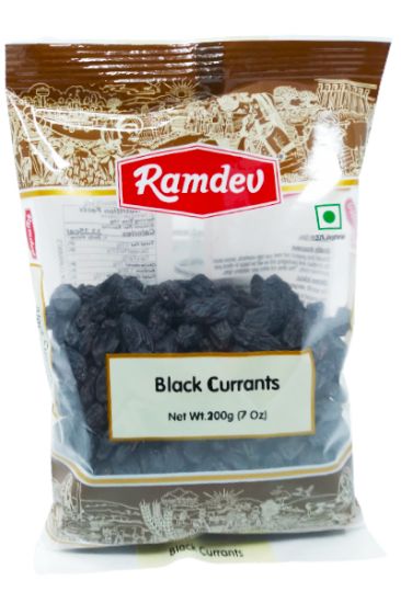 Picture of Ramdev Black Currants 200 Grams