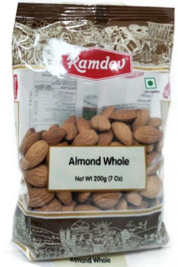 Picture of Ramdev Almond Whole 200 Grams