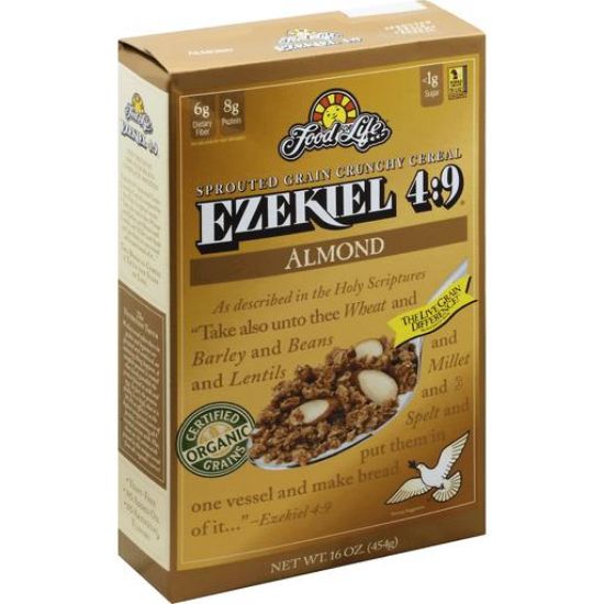 Picture of Food For Life Ezekiel Cereal Crunchy Sprouted Grain Almond 16 Oz
