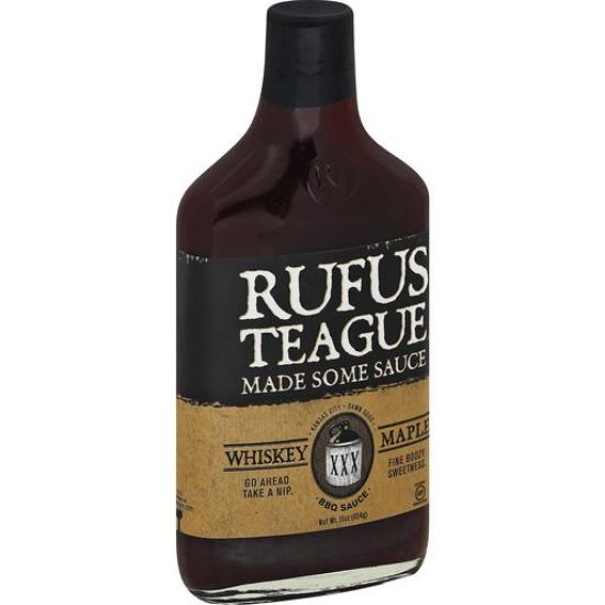 Picture of Rufus Teague Whiskey Maple Bbq Sauce 16 Oz