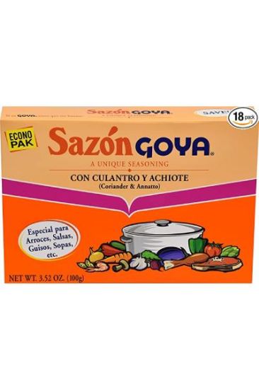 Picture of Sazon Goya Sazon Cilantro / Achte 1.41 Oz