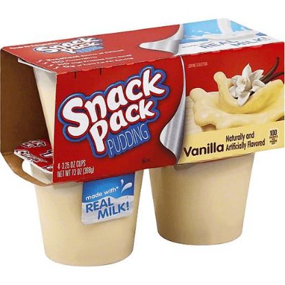 Picture of Snack Pack Pudding Vanilla 4 Pack