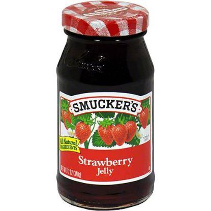 Picture of Smuckers Jelly Strawberry 12 Oz