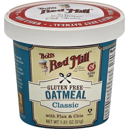 Picture of Bob/'s Red Mill Oatmeal Gluten Free Classic 1.81 Oz