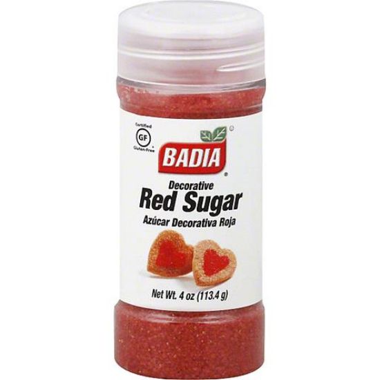 Picture of Badia Decorative Sugar Red 4 Oz