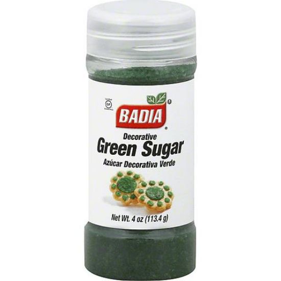 Picture of Badia Decorative Sugar Green 4 Oz