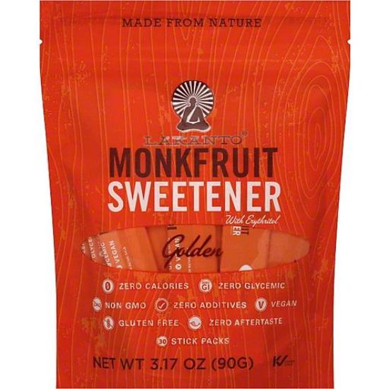 Picture of Lakanto Sweetener Monkfruit Golden 3.17 Oz