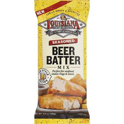 Picture of Louisiana Fish Fry Products Seafood Batter Mix Seasoned Beer Batter 8.5 Oz