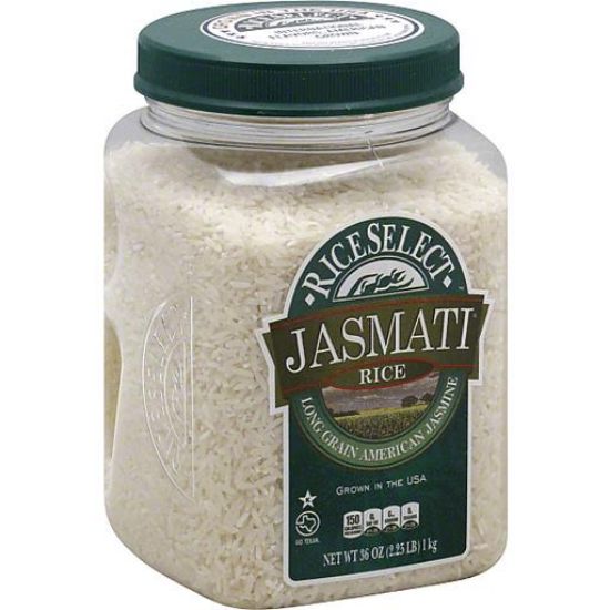 Picture of Rice Select Jasmati Rice Jar 32 Oz