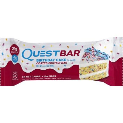 Picture of Quest Protein Bar Birthday Cake Flavor 60 Grams