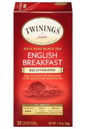 Picture of Twinings English Breakfast Tea Decaf 25 Ct