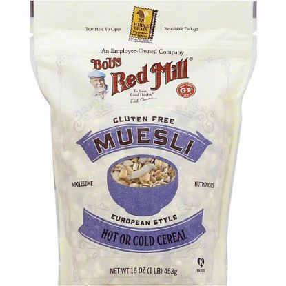 Picture of Bob/'s Red Mill Gluten Free Muesli Hot Or Cold Cereal European Style 16 Oz