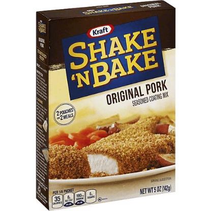 Picture of Kraft Shake N Bake Original Pork Seasoned Coating Mix 5 Oz