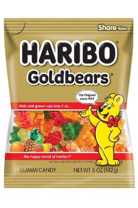 Picture of Haribo Goldbears Gummi Candy 5 Oz
