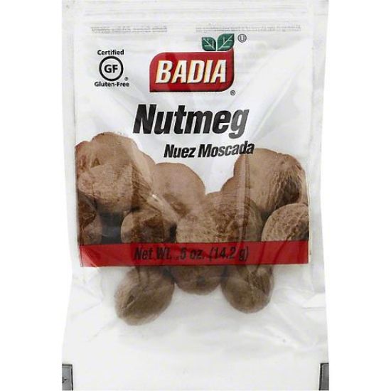 Picture of Badia Cello Nutmeg Whole 0.5 Oz