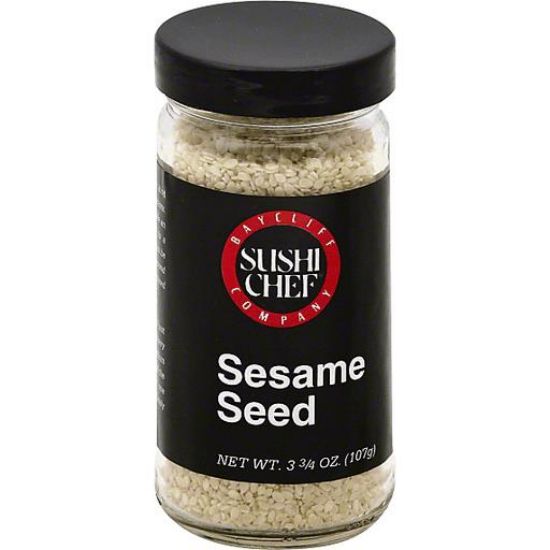 Picture of Sushi Chef White Sesame Seeds 3.75 Oz