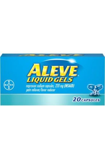 Picture of Aleve Pain Reliever/fever Reducer Liquid Gels 20 Ct