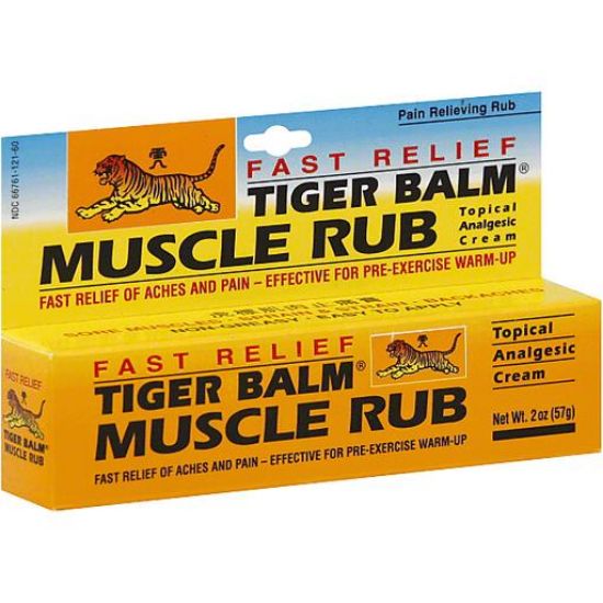 Picture of Tiger Balm Fast Relief Muscle Rub Topical Analgesic Cream 2 Oz