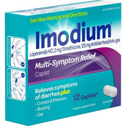 Picture of Imodium Anti-diarrheal Caplets 12 Cap