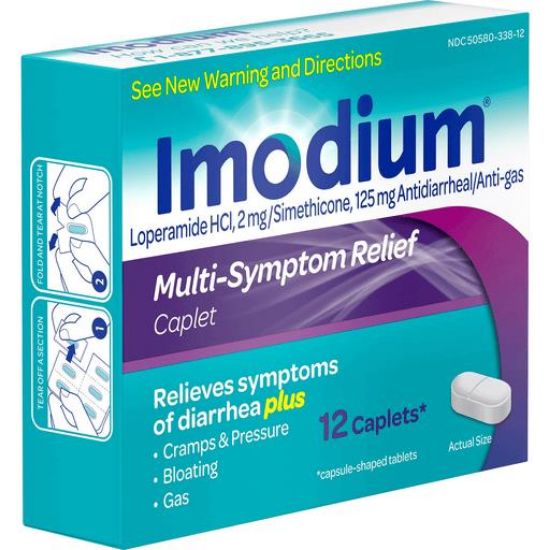 Picture of Imodium Anti-diarrheal Caplets 12 Cap
