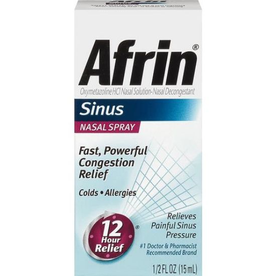 Picture of Afrin Allergy Sinus Nasal Spray 0.5 Oz