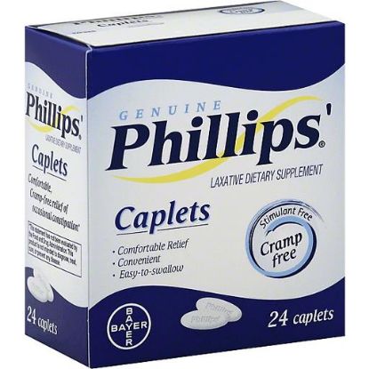 Picture of Phillips Laxative Caplets 24 Count