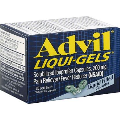 Picture of Advil Liqui-gels Pain Reliever/fever Reducer Liquid Filled Capsules 1 Ct
