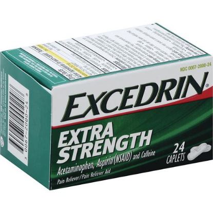 Picture of Excedrin Pain Reliever/pain Reliever Aid Extra Strength Caplets 24 Ct