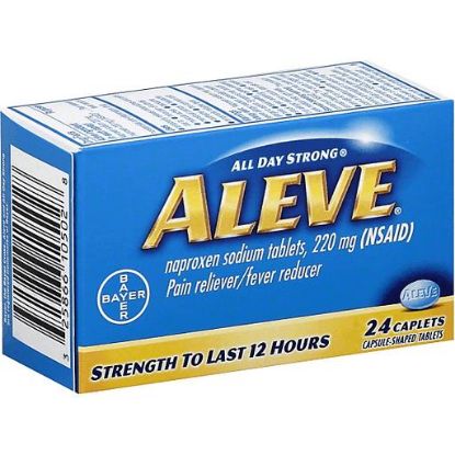 Picture of Aleve Pain Reliever/fever Reducer Caplets 24 Ct