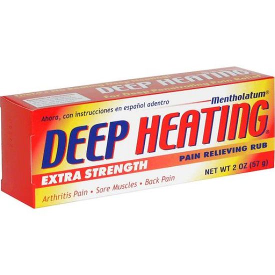 Picture of Mentholatum Pain Relieving Rub Deep Heating Ultra Strength 2 Oz