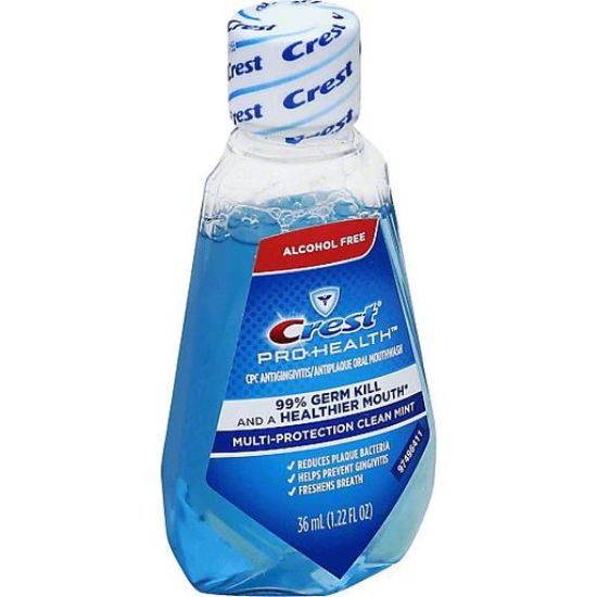 Picture of Crest Pro-health Mouthwash Cpc Antigingivitis/antiplaque Multi-protection Clean Mint 1.22 Oz
