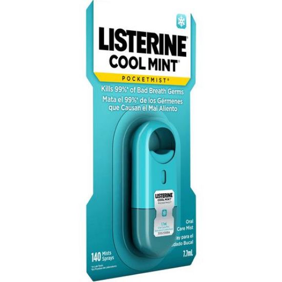 Picture of Listerine Pocketmist Cool Mint Oral Care Mist 0.26 Oz