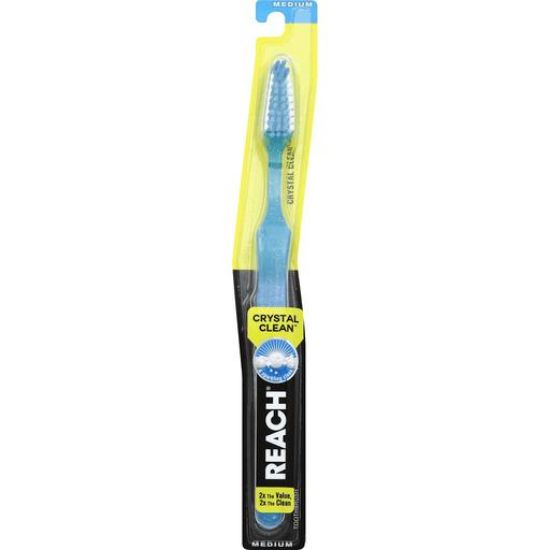 Picture of Reach Medium Crystal Clean Toothbrush 1 Ct