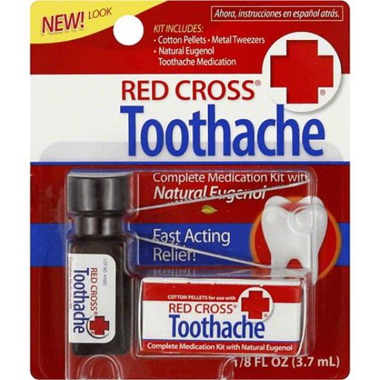 Picture of Red Cross Pain Relief Instant Toothache 0.12 Oz