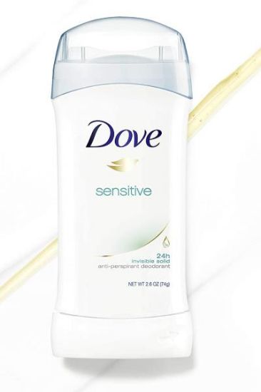 Picture of Dove Sensitive Invisible Solid Antiperspirant Deodorant 2.6 Oz