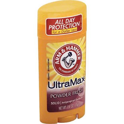 Picture of Arm & Hammer Ultramax Antiperspirant Deodorant Solid Powder Fresh 2.6 Oz