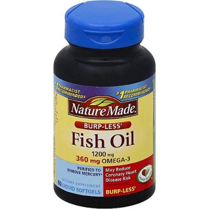 Picture of Nature Made Fish Oil 1200 Mg Softgels 60 Ct