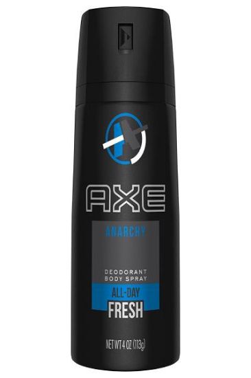 Picture of Axe Anarchy Male Body Spray 4 Oz