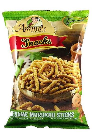 Picture of Amma/'s Kitchen Butter Murukku Sticks 200 Grams