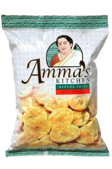 Picture of Amma/'s Kitchen Banana Chips Hot Pepper 2 Lbs