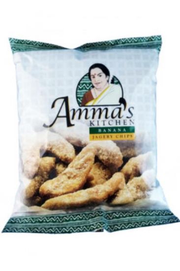 Picture of Amma/'s Kitchen Banana Jaggery Chips 400 Grams