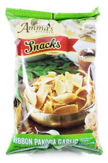 Picture of Amma/'s Kitchen Ribbon Pakoda Garlic 200 Grams