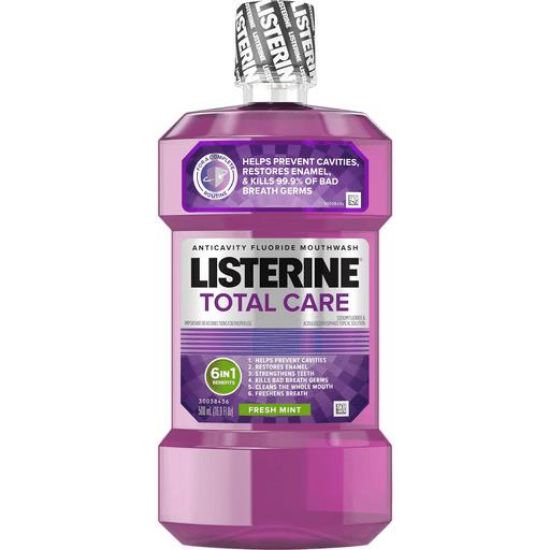 Picture of Listerine Mouthwash Liquid Mint 500 Ml