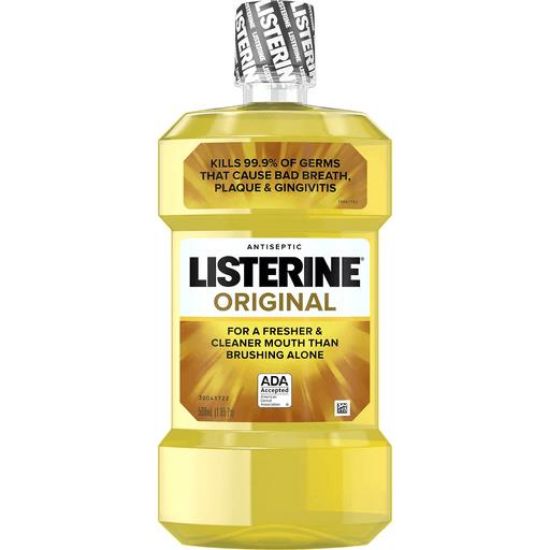 Picture of Listerine Mouthwash Liquid 16.9 Oz