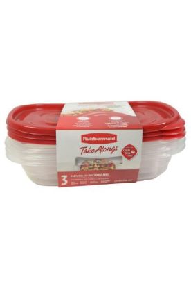 Picture of Rubbermaid Take A Longs Square Container 4 Ct